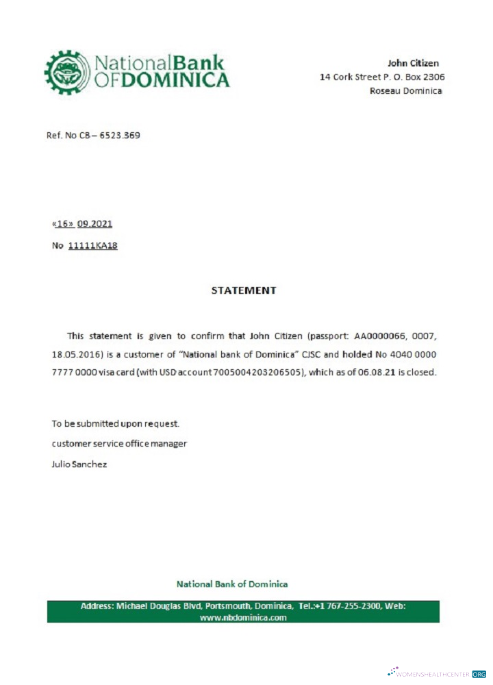 Download Dominicia National Bank of Dominica closure reference Photoshop template